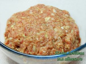 Мясные колбаски