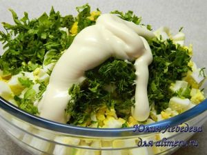 Салат с колбасой и кукурузой Салат с колбасой и кукурузой