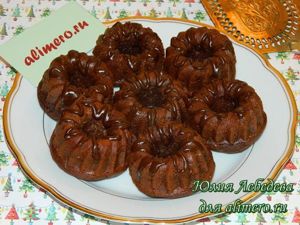 Шоколадные кексы