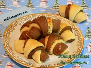Дрожжевые рогалики