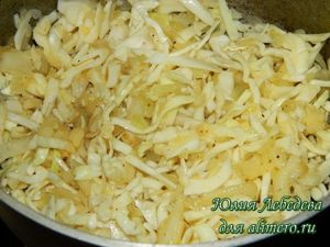 Тушёная капуста