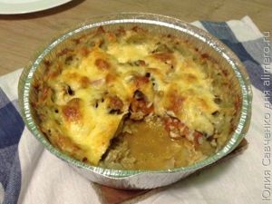 Картофельная запеканка