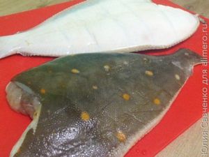 камбала, запеченная в духовке