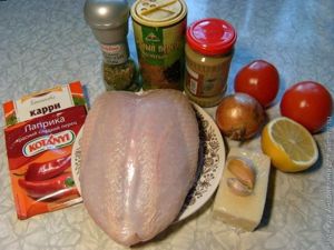 Куриная грудка, запеченная в фольге