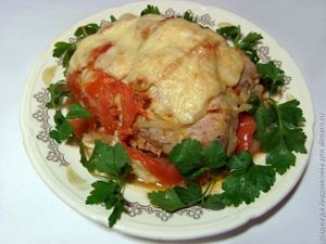 Куриная грудка, запеченная в фольге