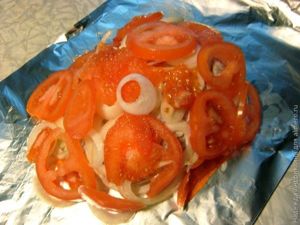 Куриная грудка, запеченная в фольге