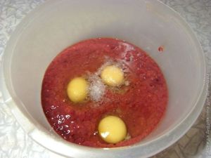 Кексы из куриной печени с начинкой