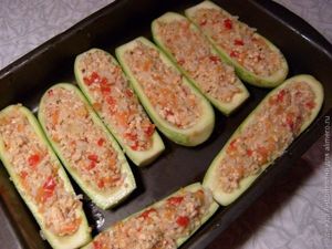 Фаршированные кабачки