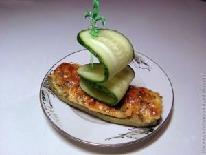 Фаршированные кабачки