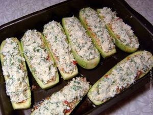 Фаршированные кабачки