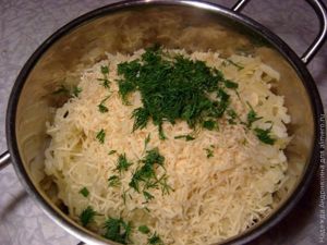 Батончики из капусты с начинкой