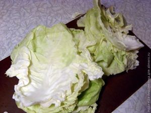 Батончики из капусты с начинкой