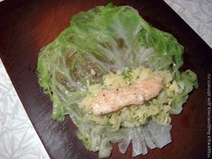 Батончики из капусты с начинкой