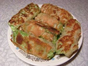 Батончики из капусты с начинкой