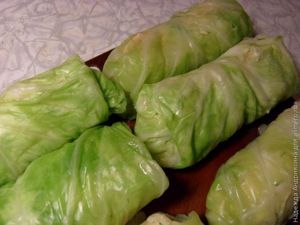 Батончики из капусты с начинкой