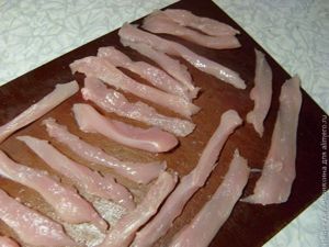 Батончики из капусты с начинкой