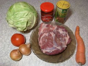 Солянка из свежей капусты