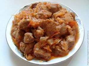 Солянка из свежей капусты