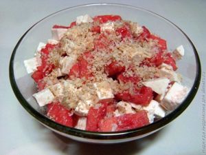 Салат из арбуза