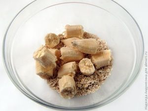 Овсяное печенье с бананами