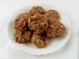 Овсяное печенье с бананами