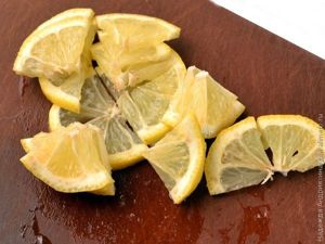 Стейк трески, запеченный в духовке
