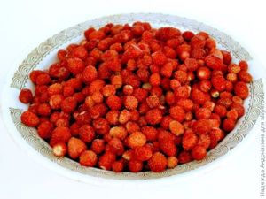 «Сырое» варенье из земляники