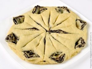 Праздничный пирог с яблоками и маком