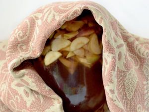 Компот из яблок, слив и нектаринов
