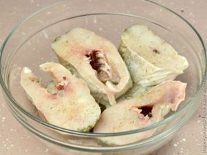 Треска в щавельном соусе