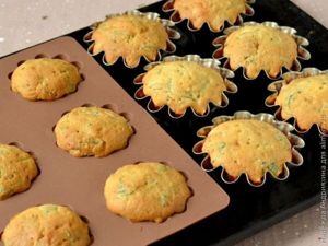 Разноцветные кексы