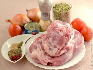 Маш с бараниной в мультиварке
