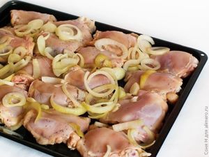 Нежные куриные бедрышки