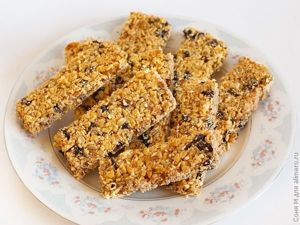 Домашние батончики-мюсли