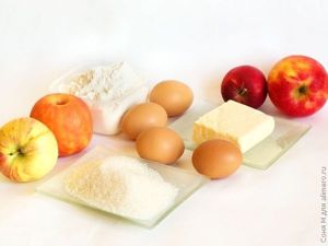 Яблочный пирог на сахарном тесте