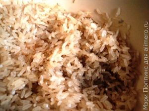 Рисовый суп с плавленными сырками