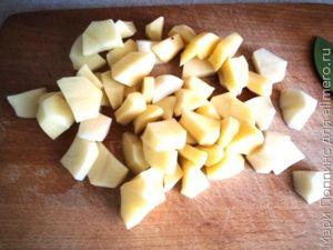 Рисовый суп с плавленными сырками