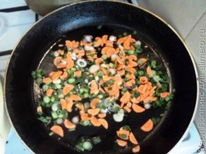Рисовый суп с плавленными сырками