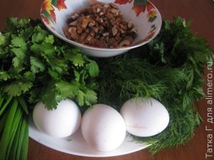 кюкю из зелени