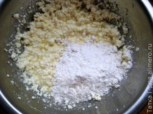 сырники с черникой