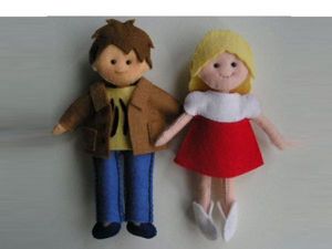 Куклы из фетра