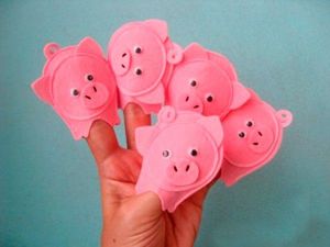 Игрушки из фетра, идеи.
