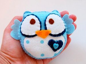 Игрушки из фетра, идеи.