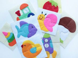 Игрушки из фетра, идеи.