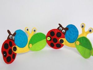 Игрушки из фетра, идеи.
