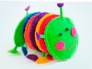 Игрушки из фетра, идеи.