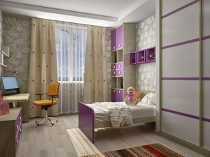 Дизайн комнаты для девочки