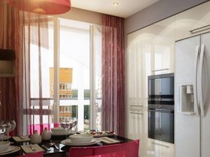 Шторы для кухни. 25 вариантов