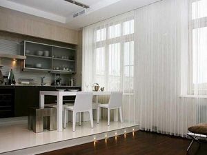 Шторы для кухни. 25 вариантов