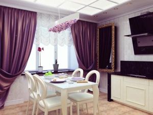 Шторы для кухни. 25 вариантов